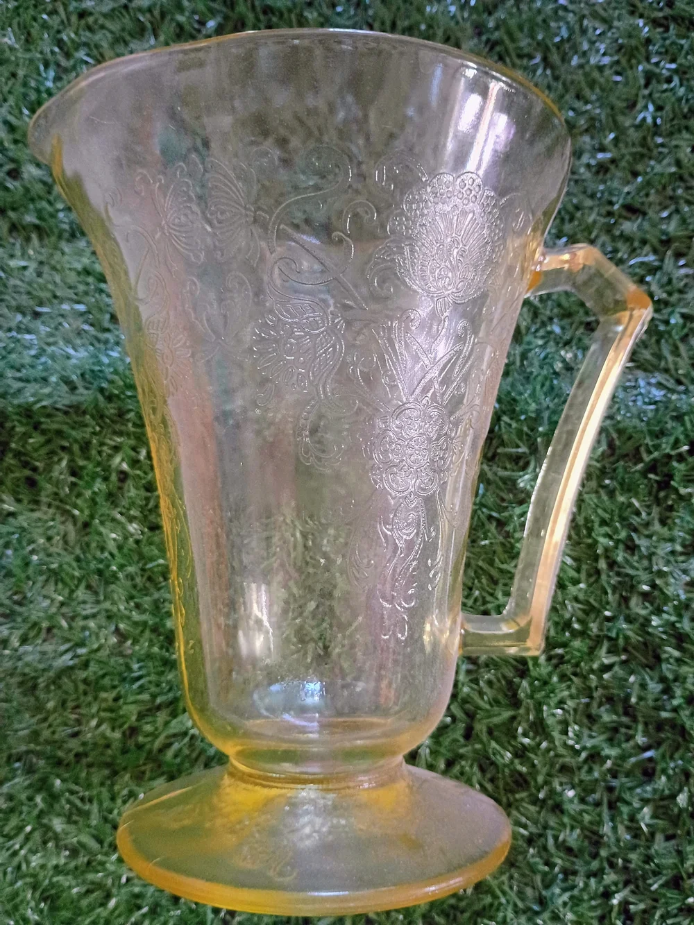 Vintage Hazel Atlas Water Pitcher